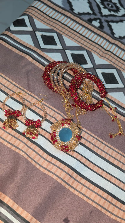 Handmade gajra bracelet set