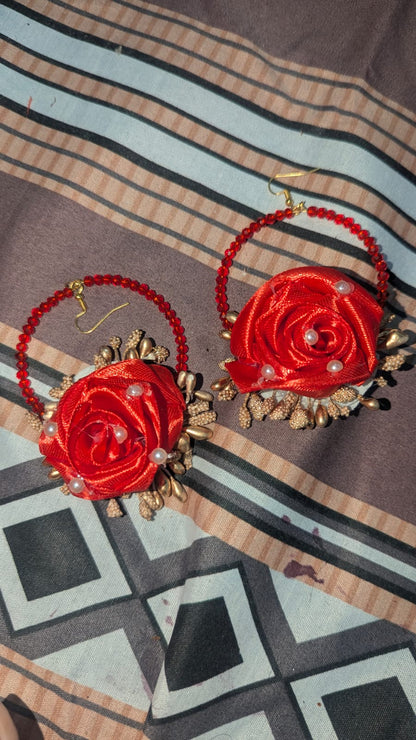 Handmade ribbon gajra set