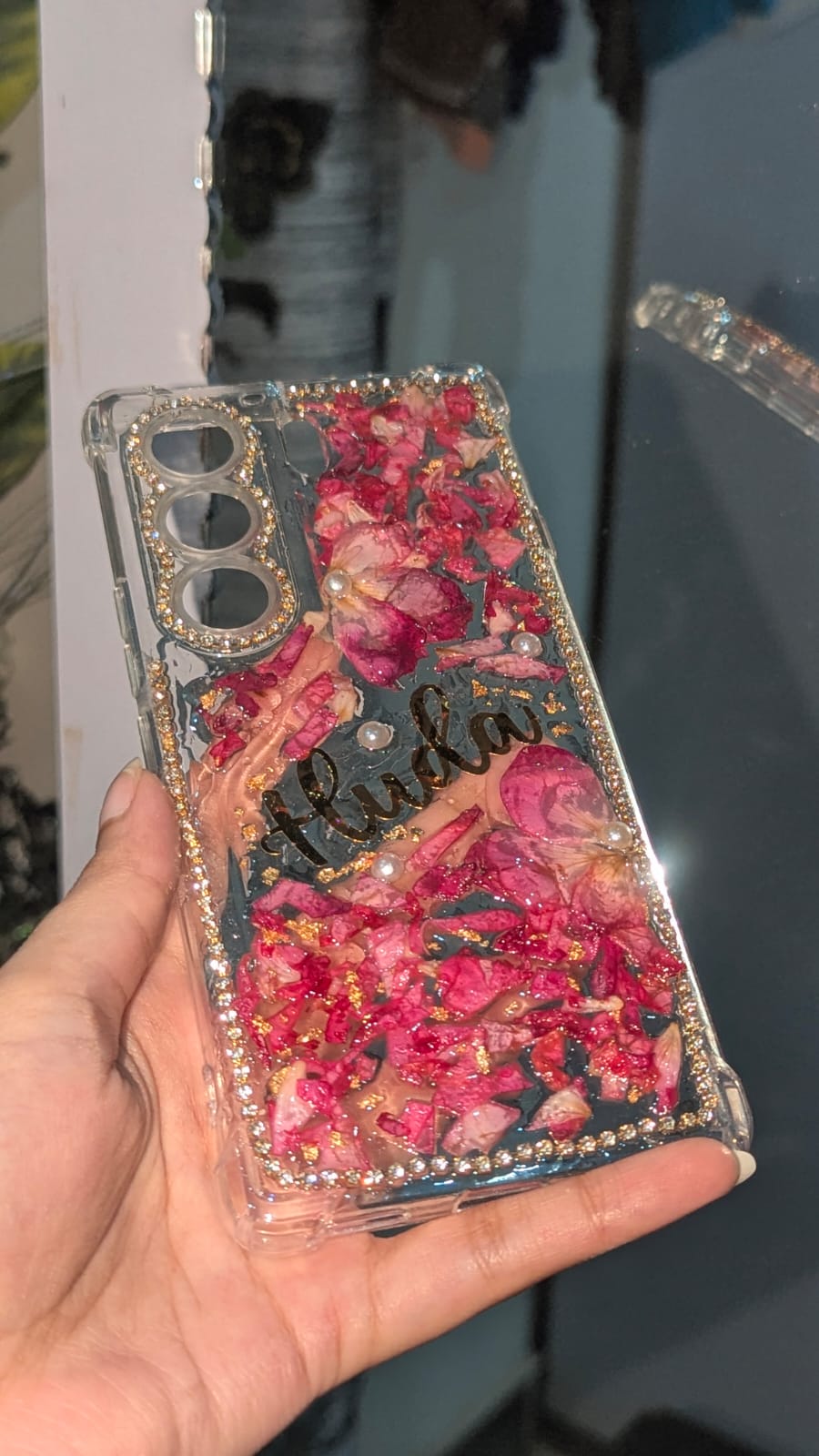 Customize resin MBL cover with name