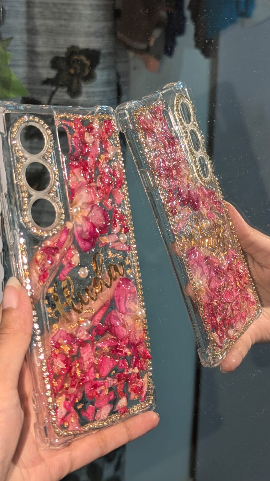 Customize resin MBL cover with name