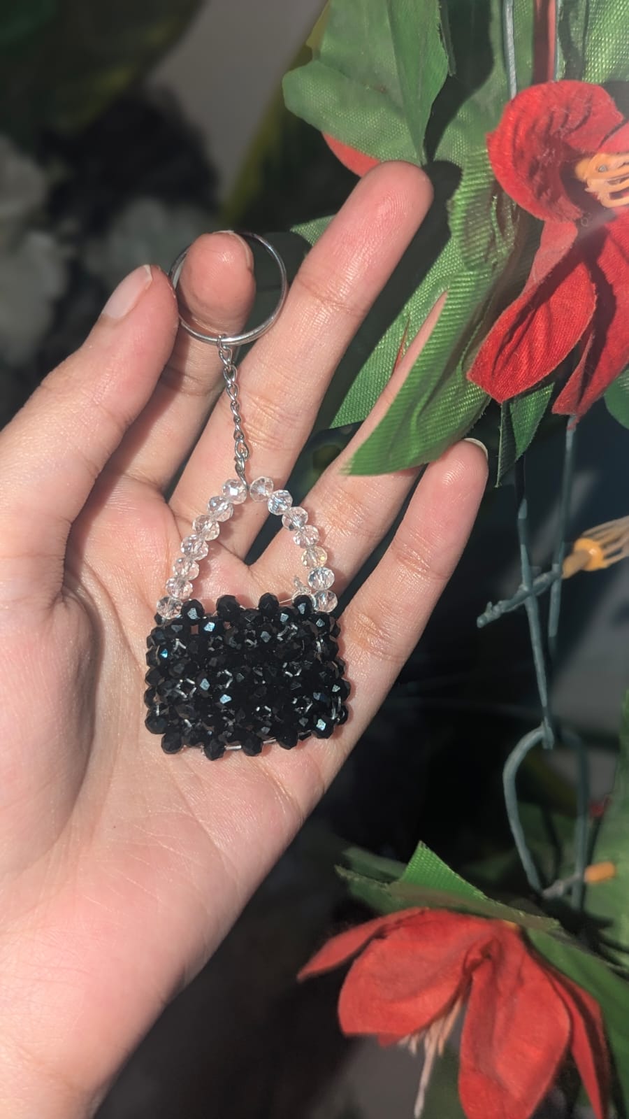 Beads Bag keychain